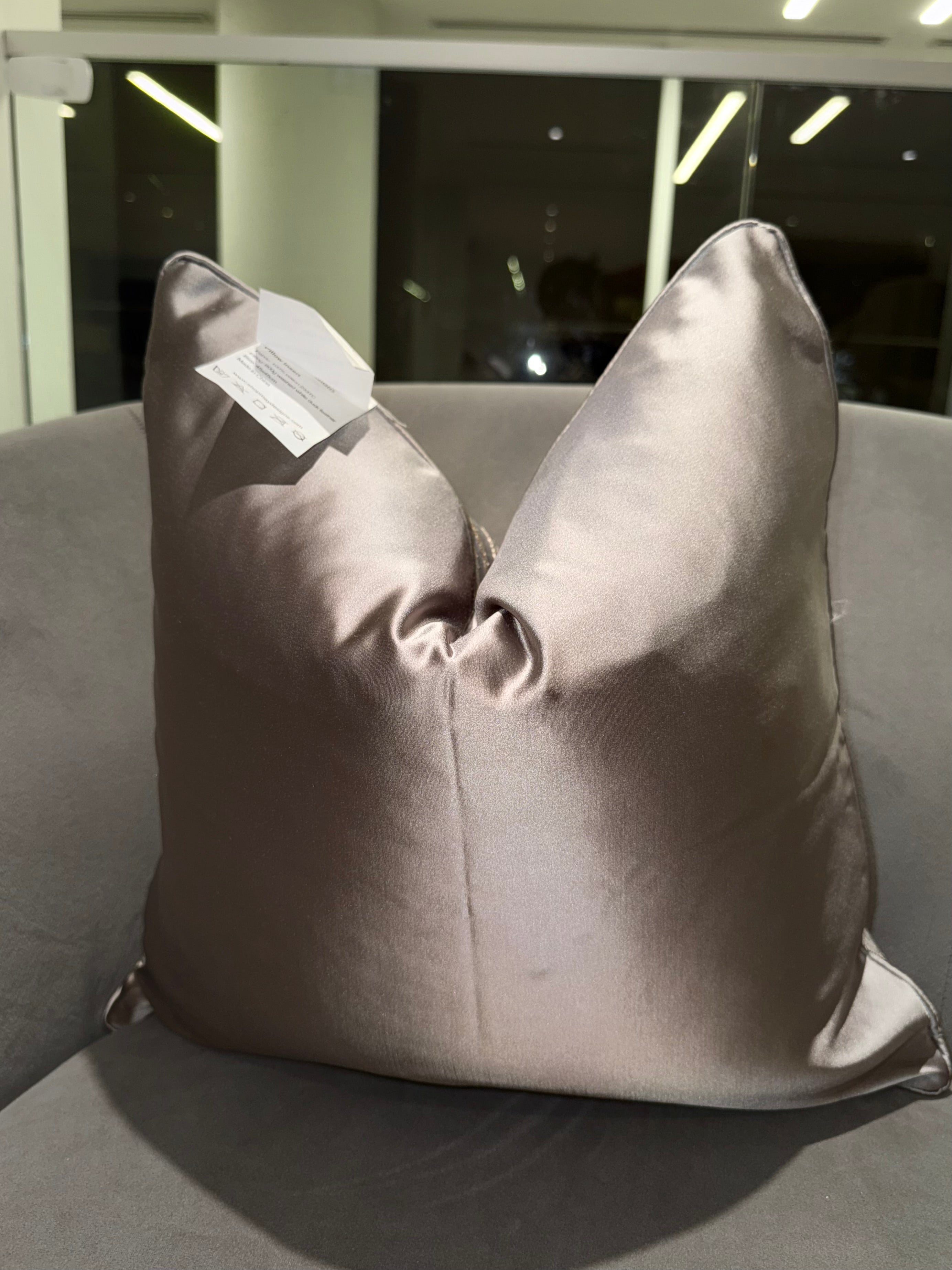 Marble Effect Throw Pillow