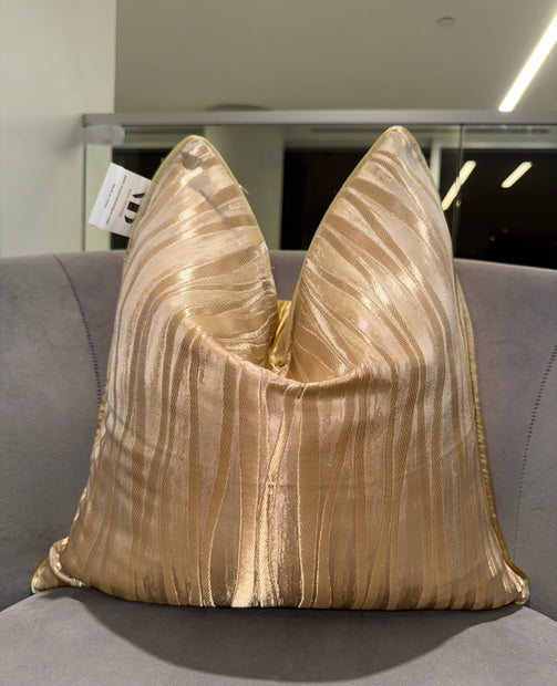 Caramel Tino Throw Pillow