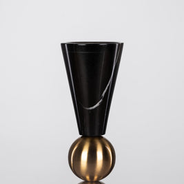 Black Marble Duo Candle Holder
