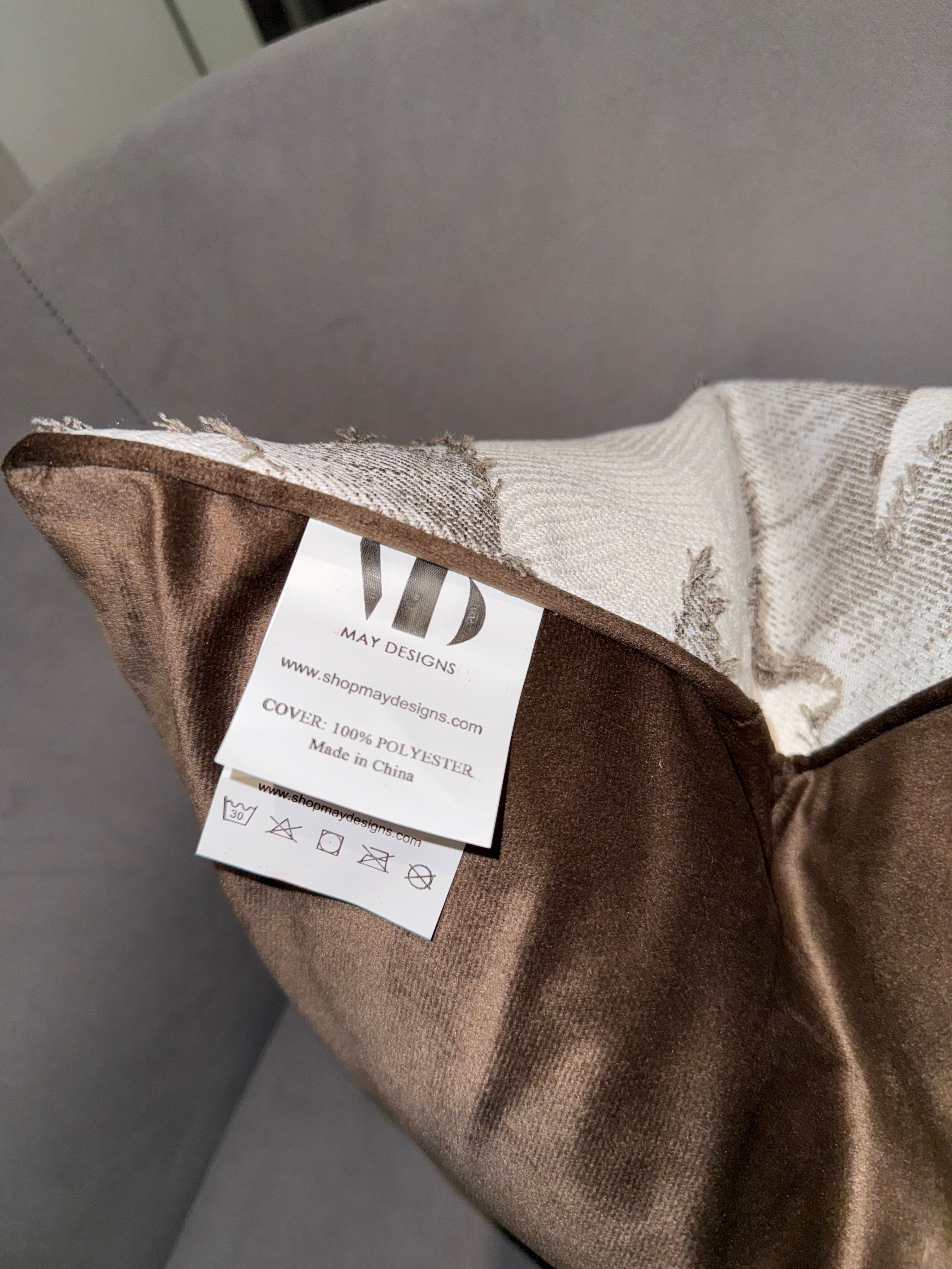 Abstract Textured Throw Pillow