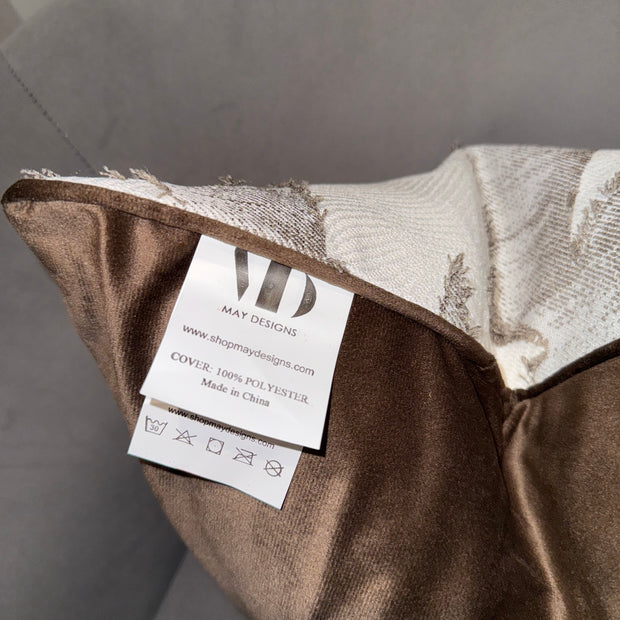 Abstract Textured Throw Pillow