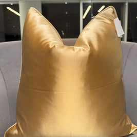 Gold Coaster Throw Pillow