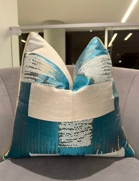 Geometric Pattern Throw Pillow