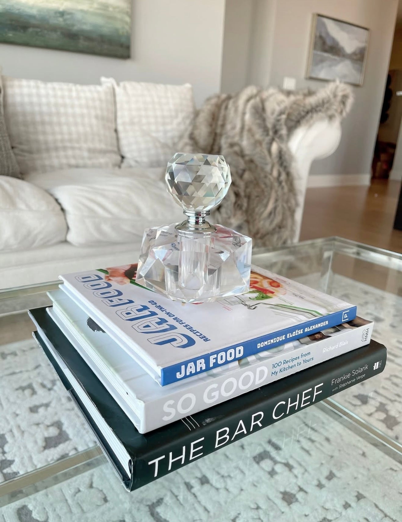 Vintage Crystal Perfume Bottle