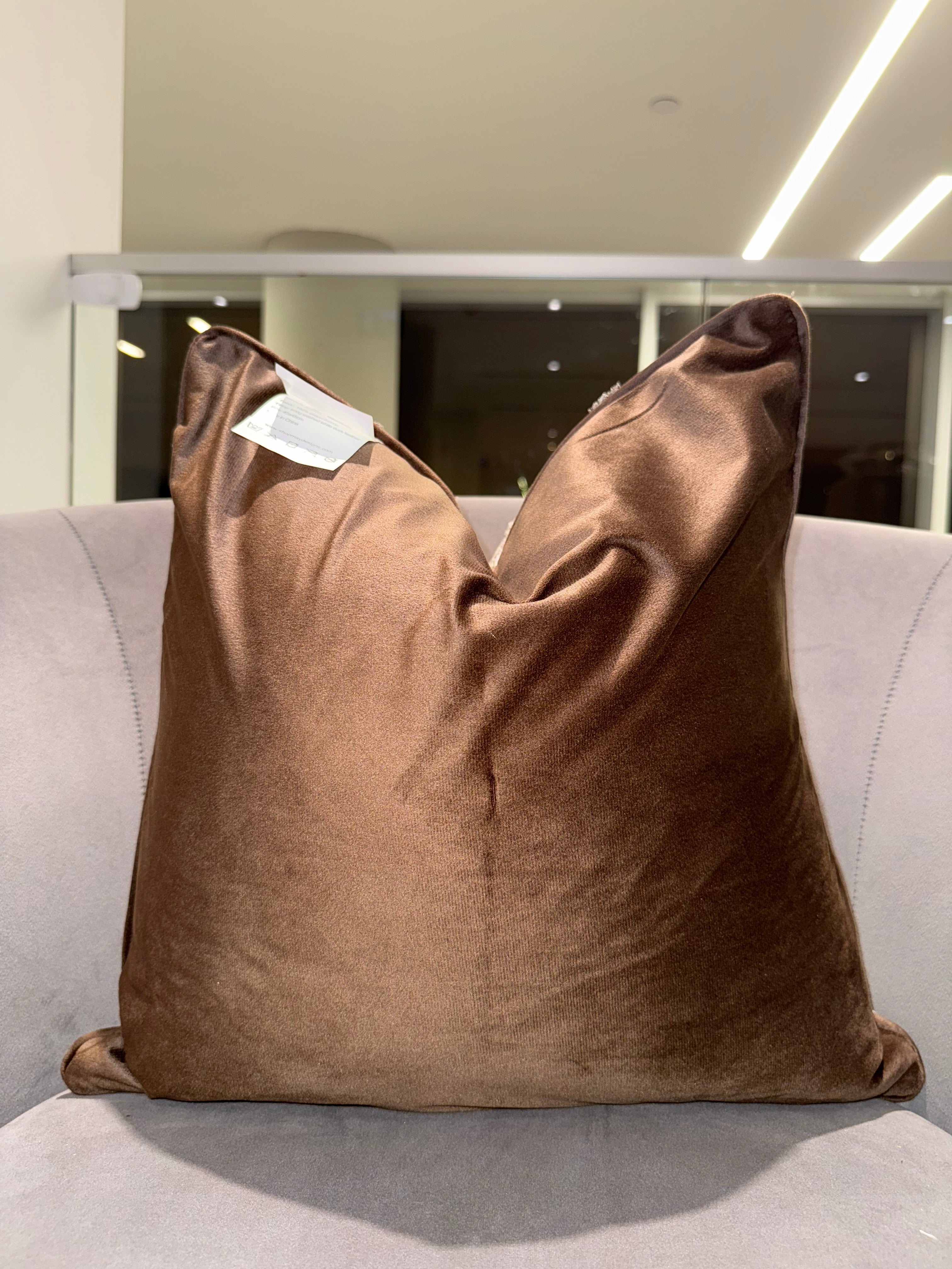 Abstract Textured Throw Pillow