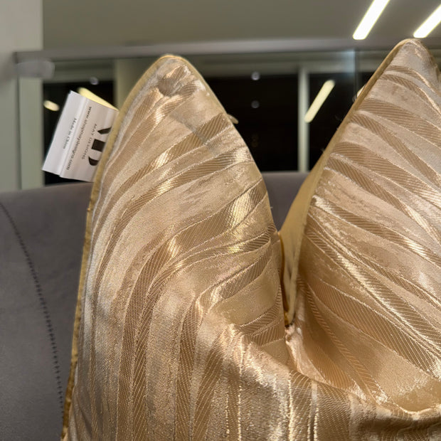 Caramel Tino Throw Pillow