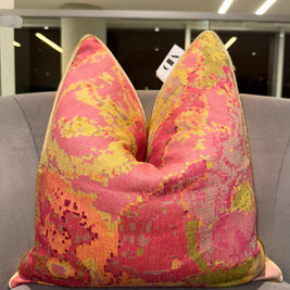 Vibrant Vista Throw Pillow