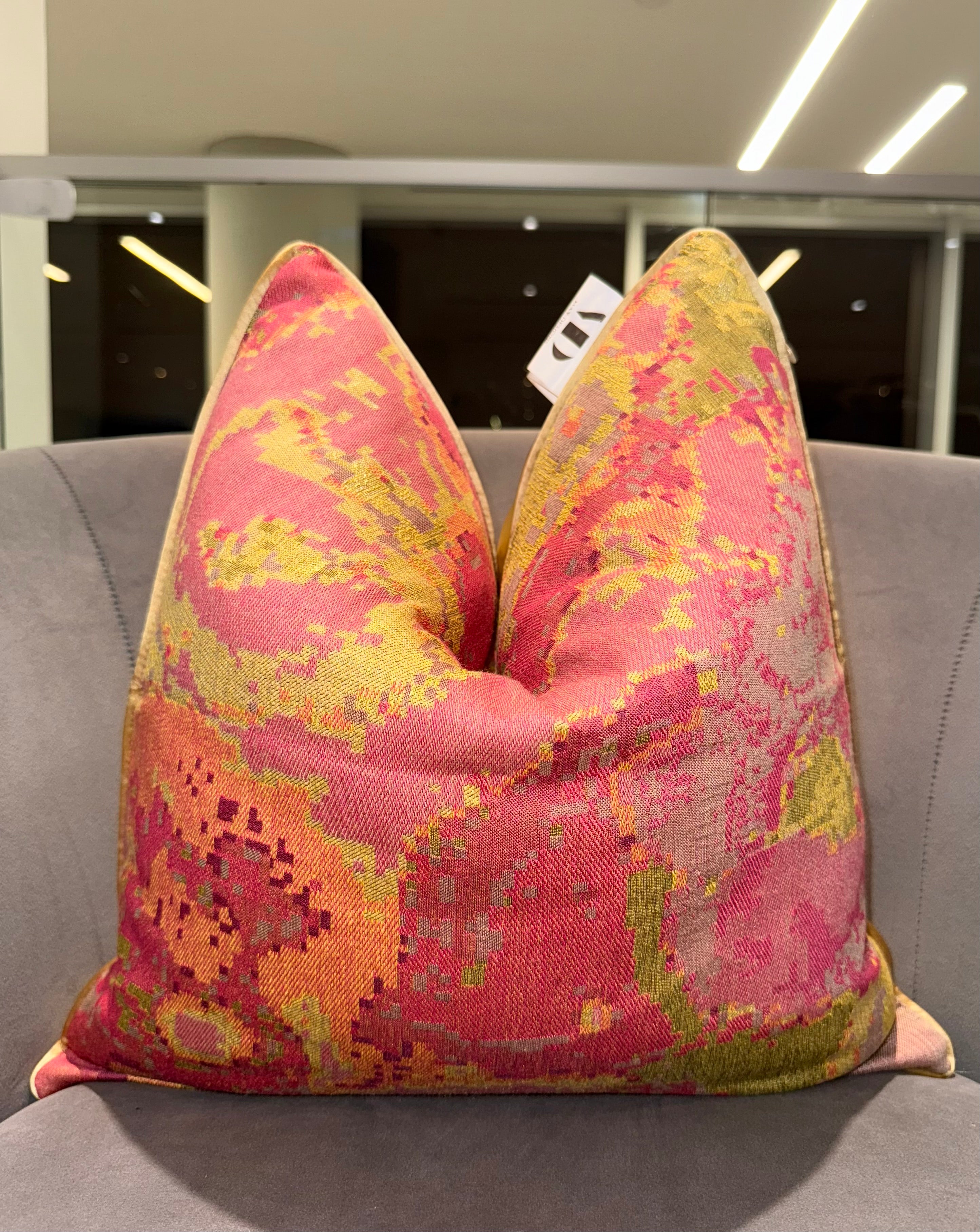 Vibrant Vista Throw Pillow