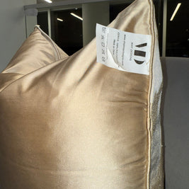 Narnia Champagne Gold Throw Pillow