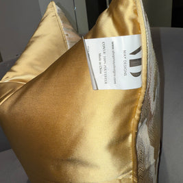 Gold Coaster Throw Pillow