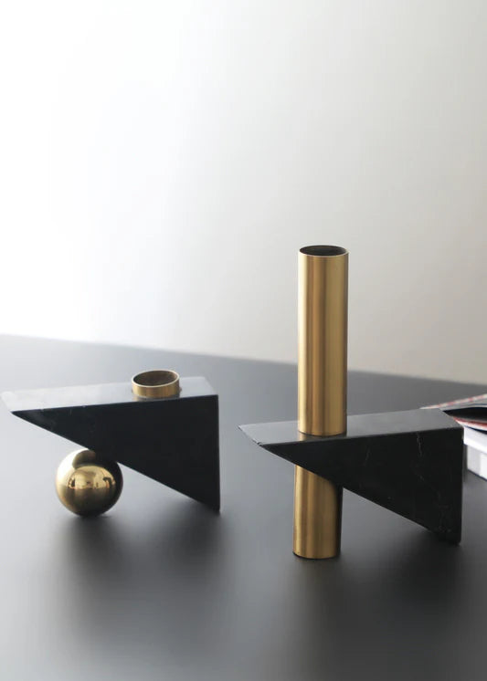 Halo Vase & Candle Handle Set