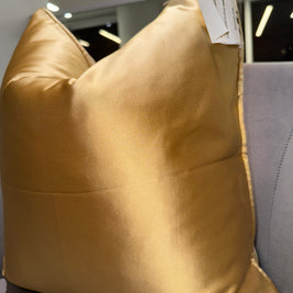 Gold Coaster Throw Pillow