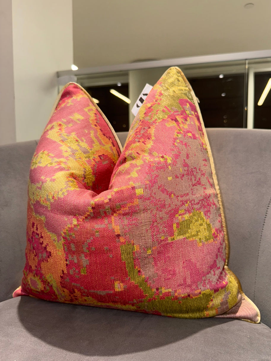 Vibrant Vista Throw Pillow