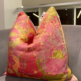 Vibrant Vista Throw Pillow