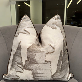 Abstract Textured Throw Pillow