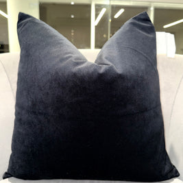 Monstera Leaf Velvet Throw Pillow