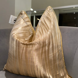 Caramel Tino Throw Pillow