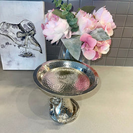 Orchid Footed Dish