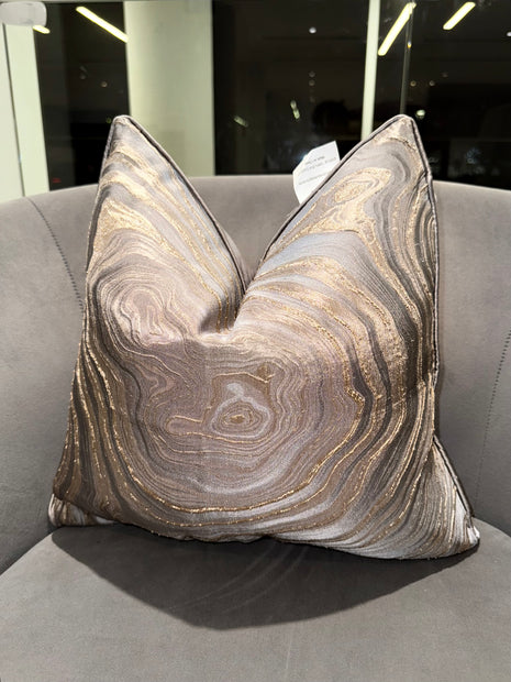 Marble Effect Throw Pillow