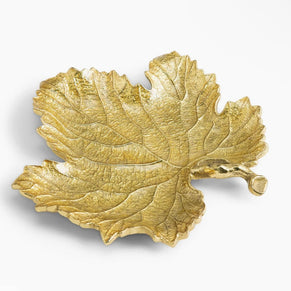 Gold Maple Leaf Platter
