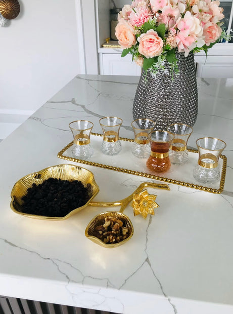 Double Floral Bowl