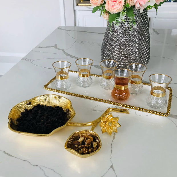 Double Floral Bowl