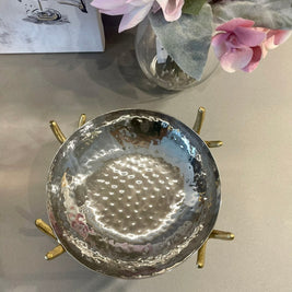 Metallic Nut Bowl