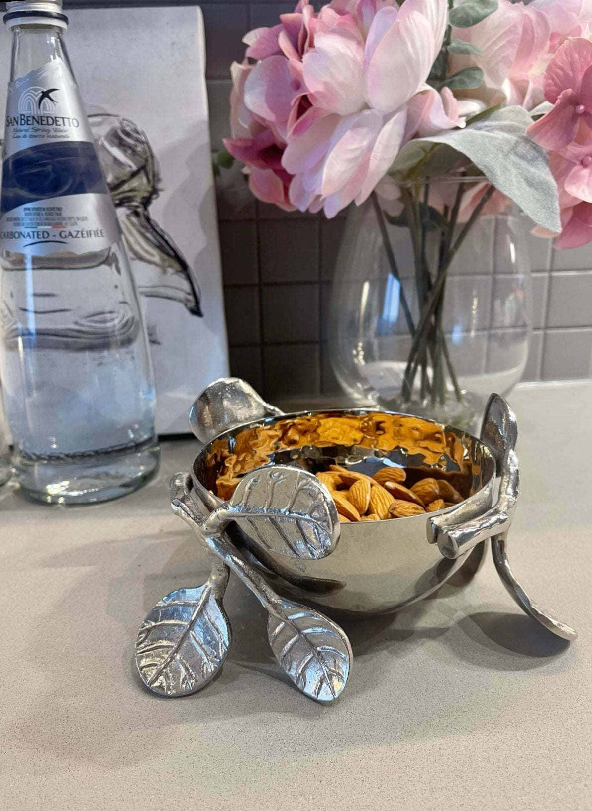 Botanical Leaf Nut Bowl