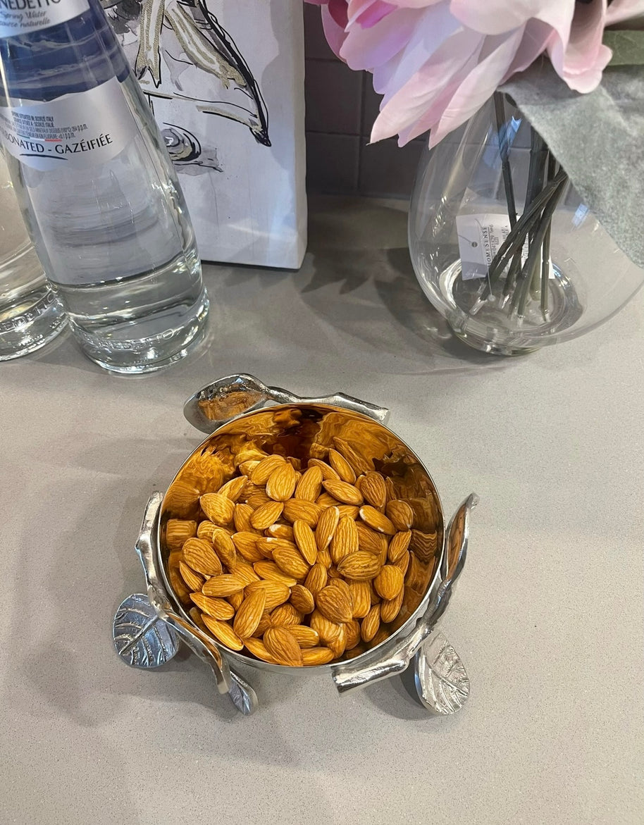 Botanical Leaf Nut Bowl