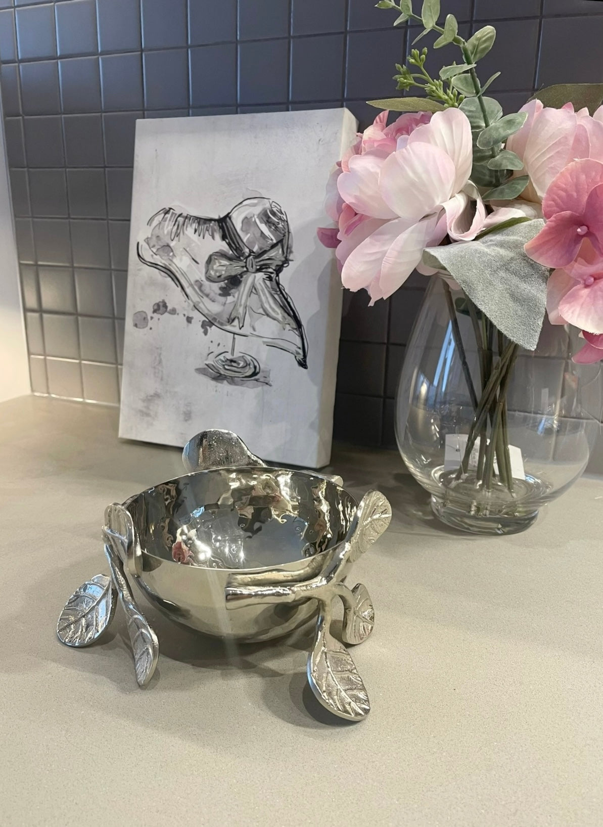 Botanical Leaf Nut Bowl