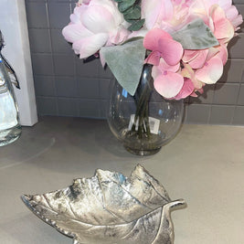 Silver Maple Leaf Platter