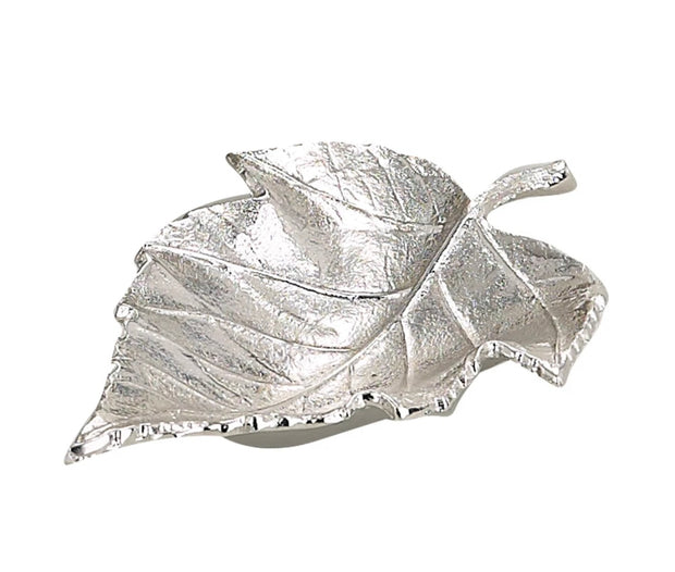 Silver Maple Leaf Platter